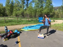 Rafting on the Yampa River